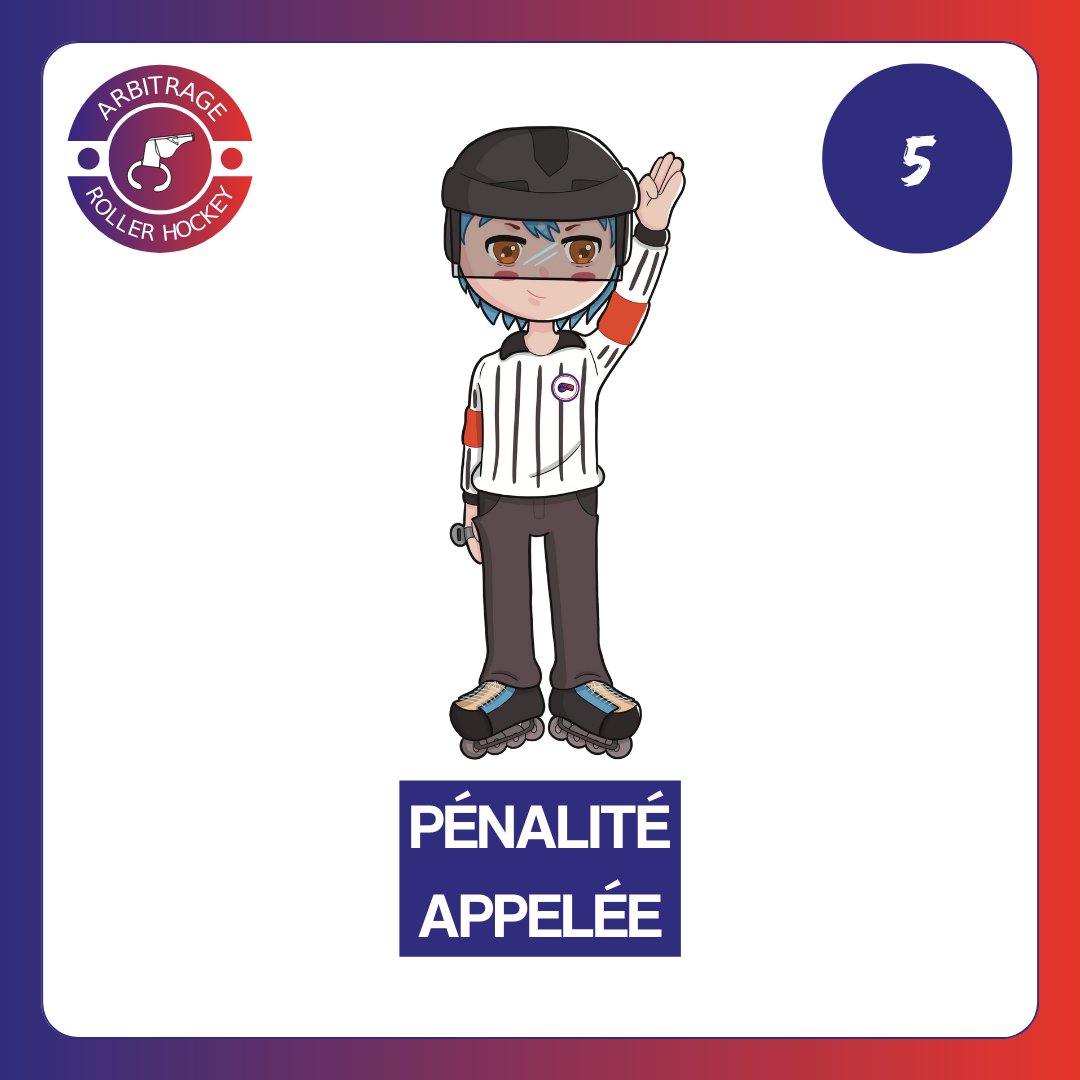 formation arbitrage roller hockey geste