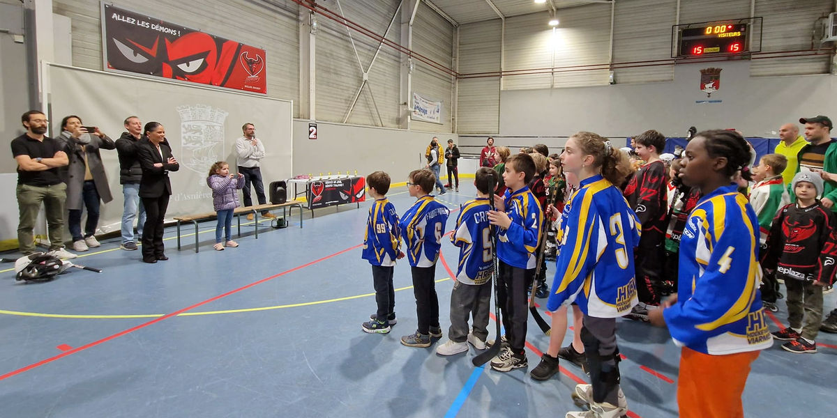 roller asnieres hockey 2023 démons u11 Aeschlimann