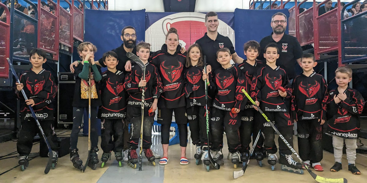 roller asnieres hockey 2023 démons u11 games