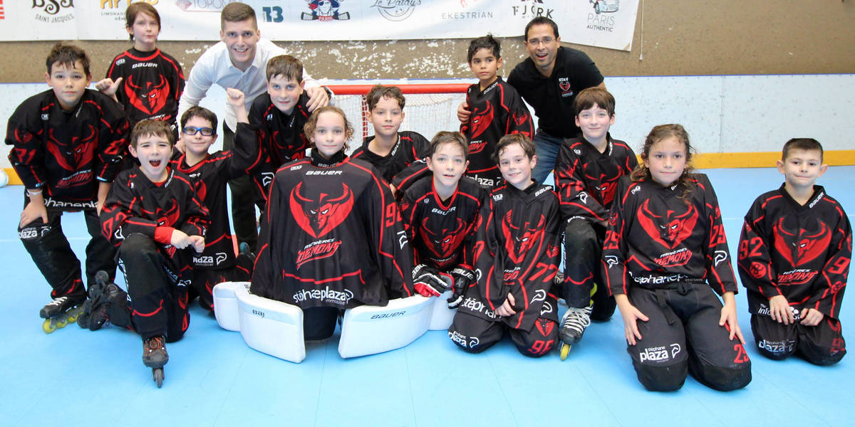 asnieres roller hockey démons U13 plateau 2023 idf