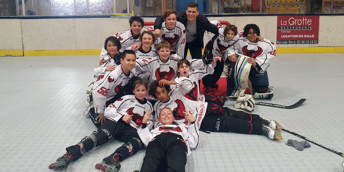 asnieres roller hockey démons u15 championnats france quart finale vierzon