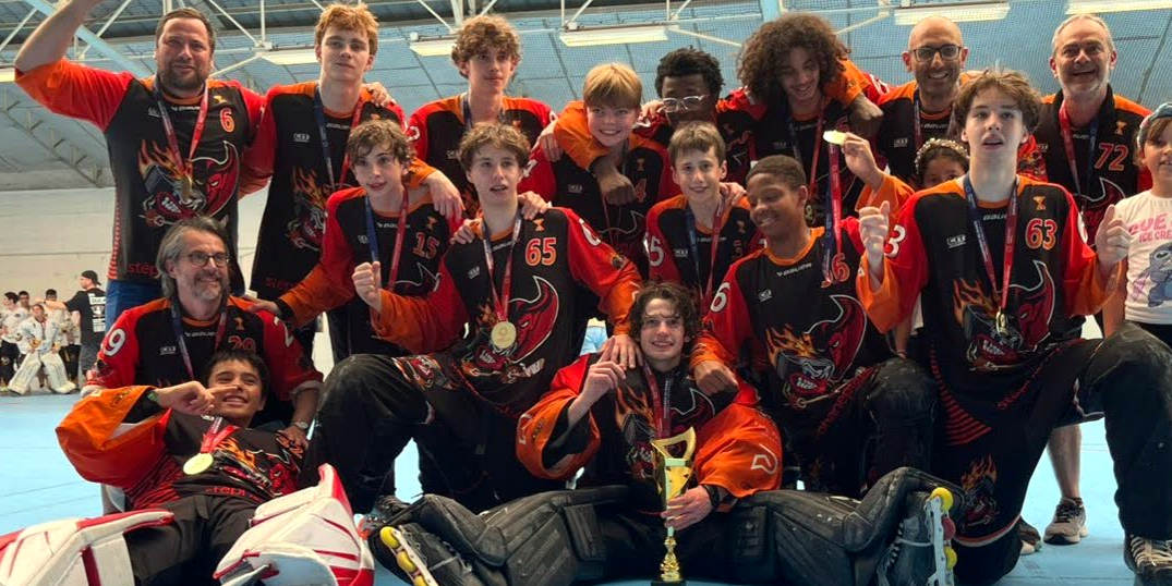 champions de france roller hockey u17 2025 asnieres champions