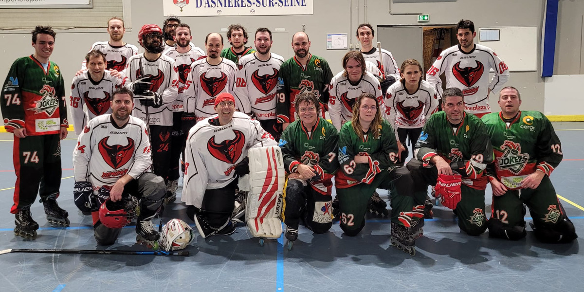 roller asnieres hockey 2023 démons victoire Loisirs