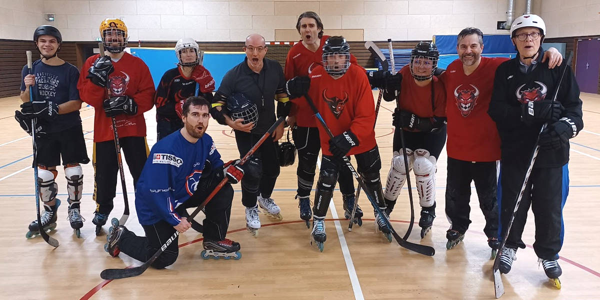section senior loisir asnieres demons roller hockey