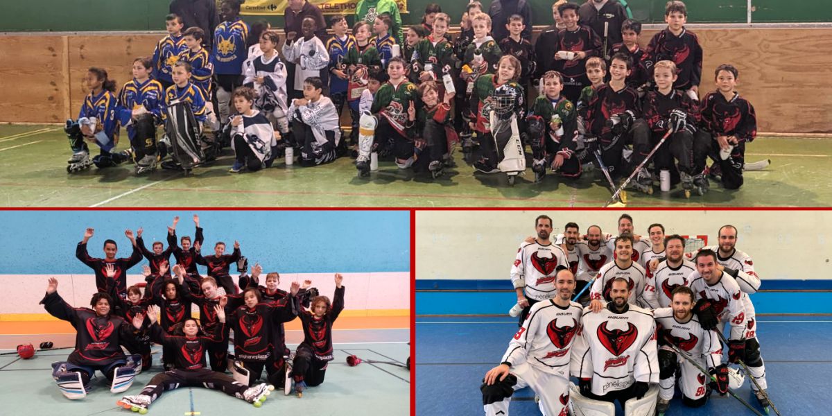 roller asnieres hockey 2022 démons victoires u15 u11 régionale