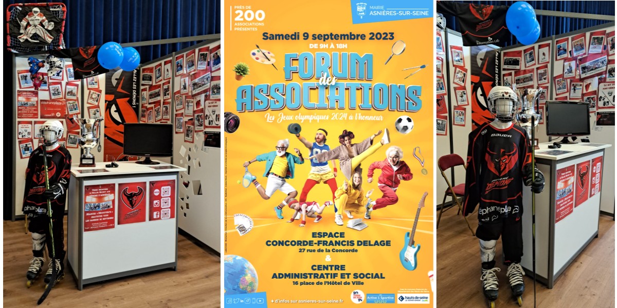 Forum des Associations Asnieres 2023 Espace Concorde Sports Culture