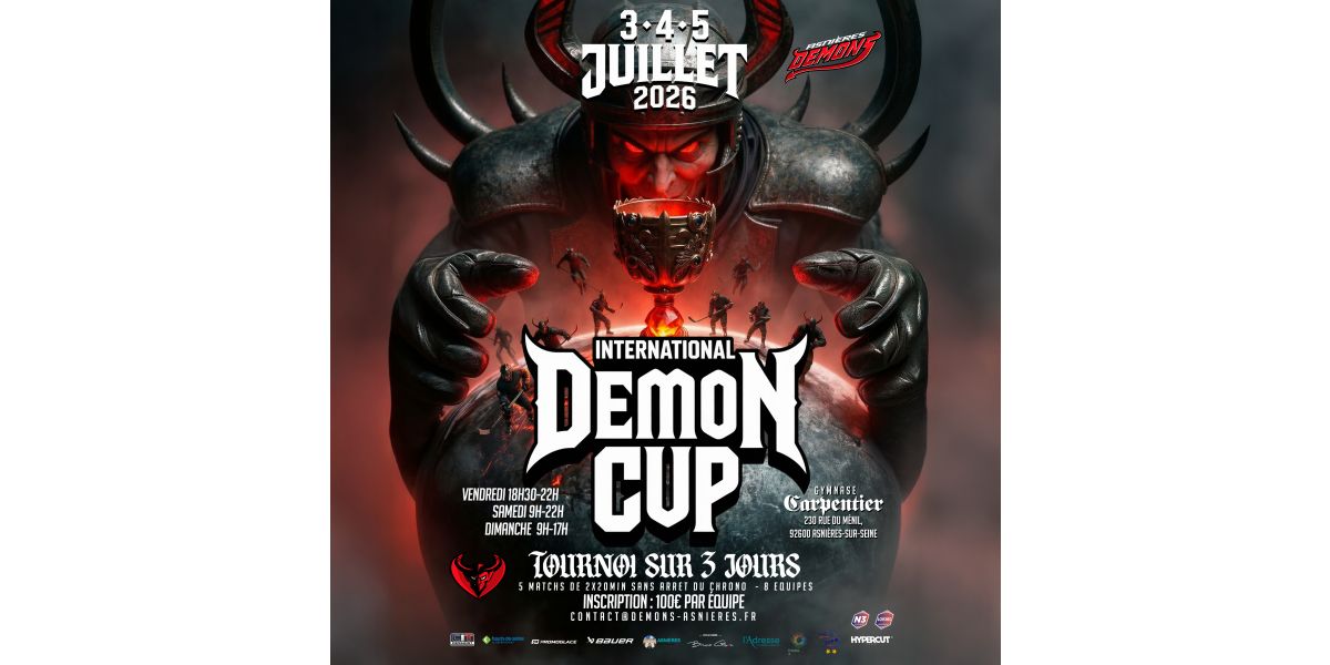 tournoi international demon cup roller hockey asnieres