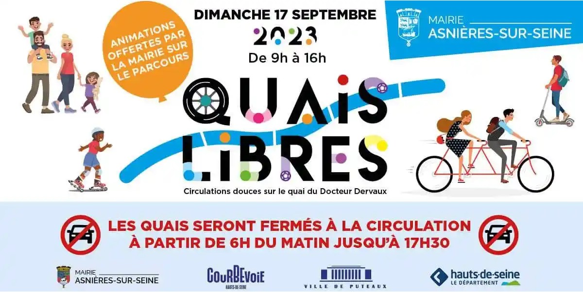 Quais libres 2023 asnieres