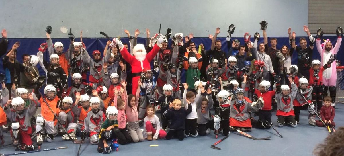 roller asnieres Visite du père Noël